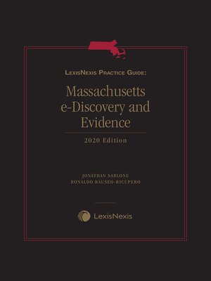 cover image of LexisNexis Practice Guide: Massachusetts eDiscovery and Evidence